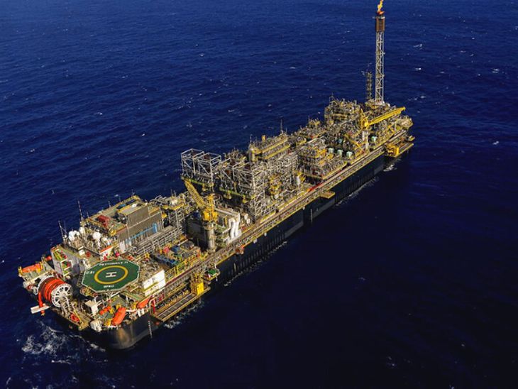 Produção de petróleo da União marca 313 mil barris por dia em agosto