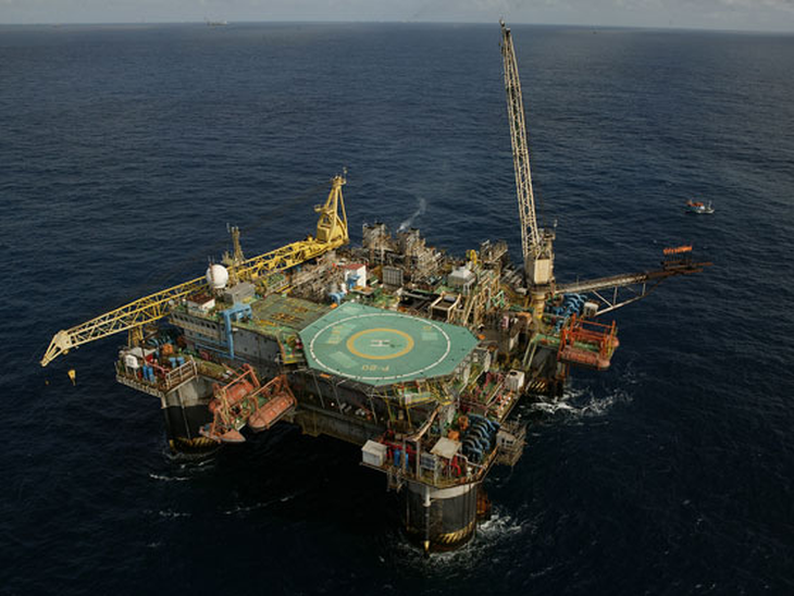 Produção de petróleo e gás natural em abril