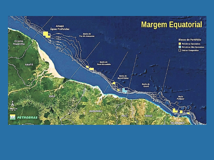 ANP aprova delimitação de 11 novos setores exploratórios nas bacias da Margem Equatorial