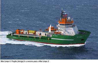 Grupo Bravante lança ao mar ORSV Mar Limpo V