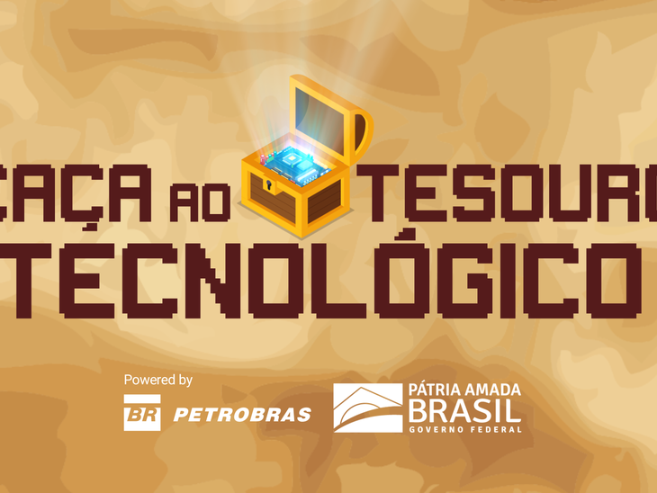 Patrocinada pela Petrobras, o Caça ao Tesouro Tecnológico incentiva o aprendizado sobre tecnologia de forma lúdica