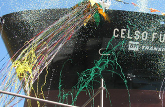 Celso Furtado foi lançado em mar fluminense ontem