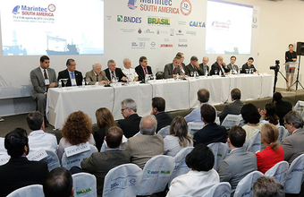 Lideranças governamentais, setoriais e empresariais abriram a 12ª edição da Marintec