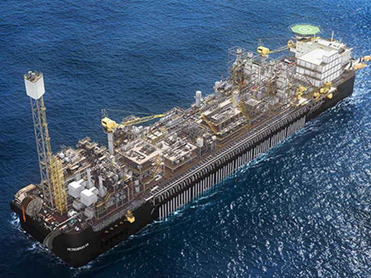 FPSO P-68 segue rumo aos campos de Berbigão e Sururu no pré-sal da Bacia de Santos