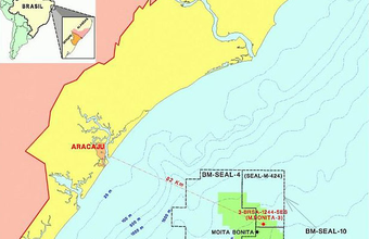 Petrobras confirma potencial da área de Moita Bonita na Bacia de Sergipe-Alagoas