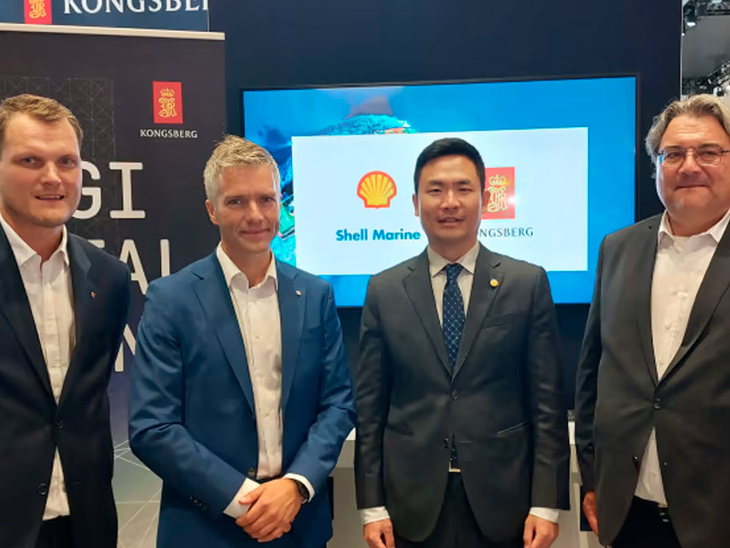 Kongsberg Digital e Shell Marine assinam MoU para ajudar a descarbonizar a indústria marítima