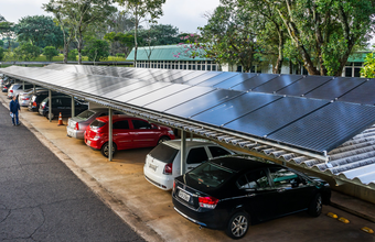 Sistema de painéis fotovoltaicos começa a gerar economia para a Itaipu