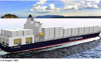 MAN fornece motores para os navios-containeres