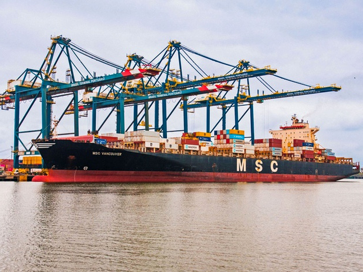 Portos e terminais do Sudeste movimentam 56,5 milhões de toneladas em janeiro