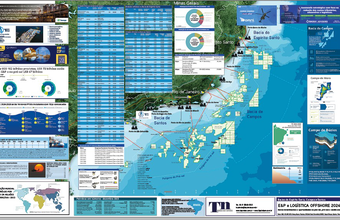 Mapa E&P e Logística Offshore 2024 -  Novos Investimentos e Oportunidades!