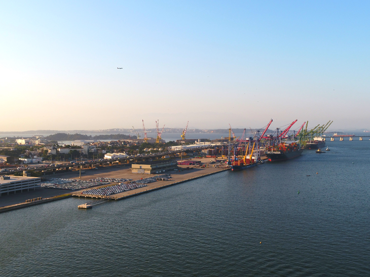 Porto do Rio de Janeiro cresce 14,7% na 