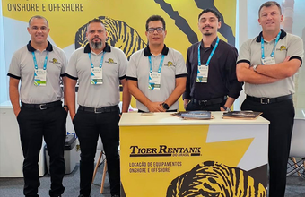 Tiger Rentank marca presença no 1º dia da Bahia Oil & Gas 2025 como expositora