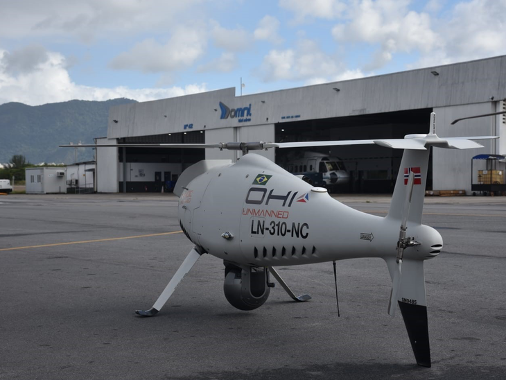 Omni estará na ROG.e com drone usado em contrato com a Petrobras