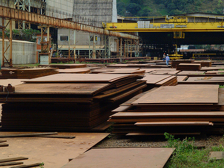 Vendas da distribuição de aços planos têm alta de 22,9% em fevereiro