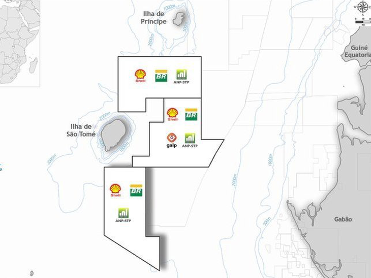 Petrobras informa sobre participação em bloco exploratório em São Tomé e Príncipe