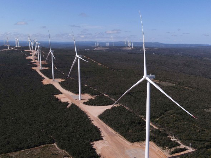No Sul da Bahia, novo parque de energia eólica da CGN Brasil colabora com  produção recorde no país - TN